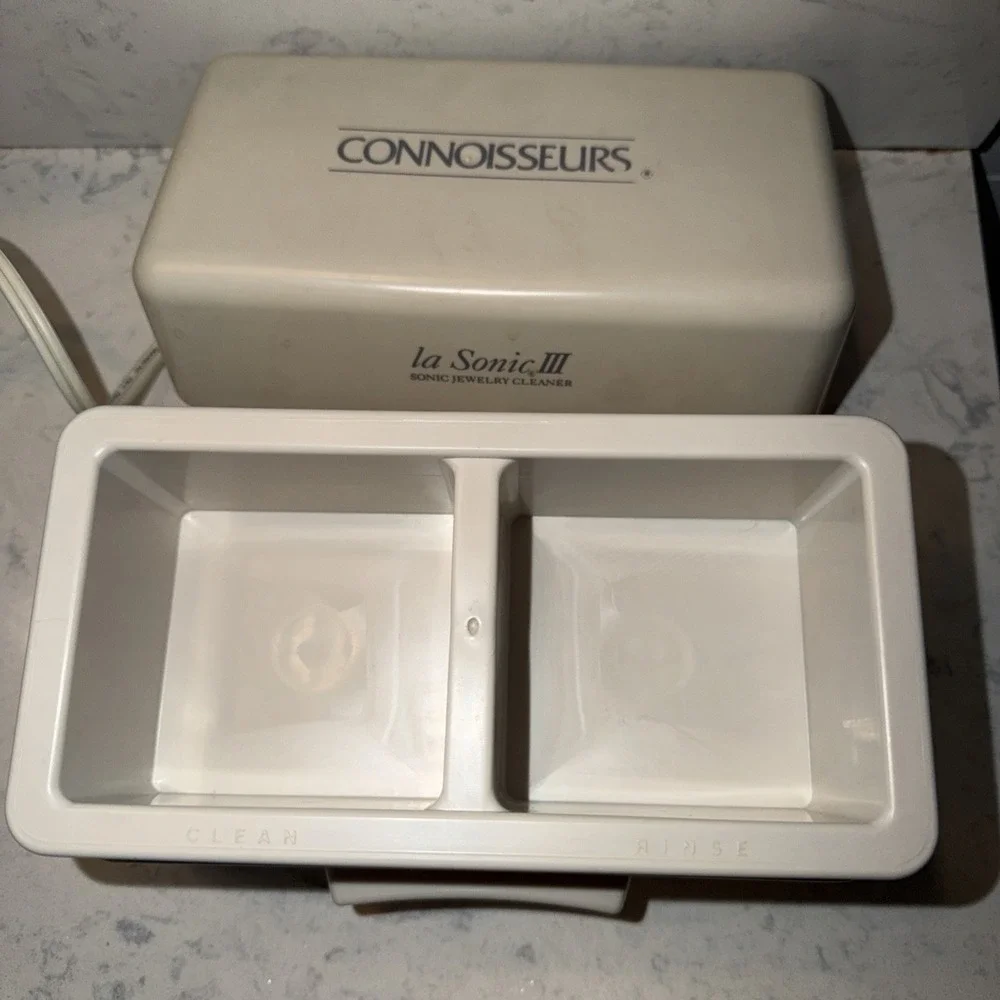 Connoisseurs La Sonic III Tank Sonic Jewelry‎ Cleaner Model 1 Conx